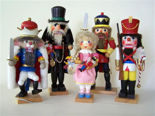 nutcracker wooden figures